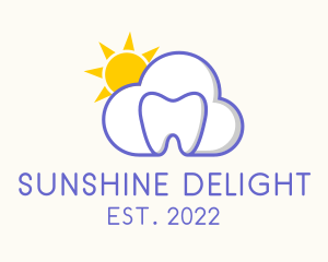 Pediatric Sunshine Dental  logo design