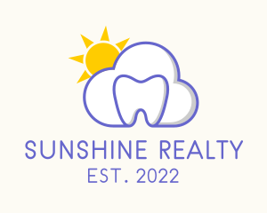 Pediatric Sunshine Dental  logo design