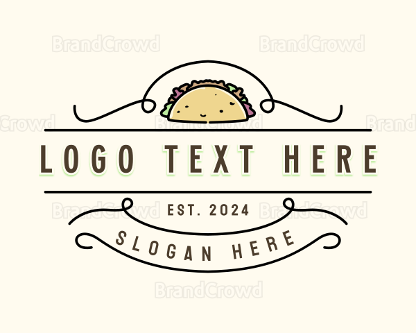 Tacos Mexican Cuisine Logo