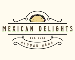 Tacos Mexican Cuisine logo design