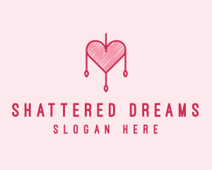 Heart Dreamcatcher Decor logo design