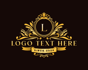 High End - Insignia Ornament Hotel logo design