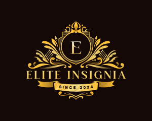 Insignia Ornament Hotel logo design