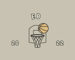 Basketball Sports Game Logo