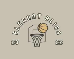 Basketball Sports Game Logo