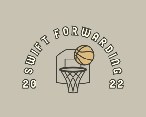 Basketball Sports Game Logo