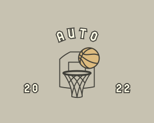 Basketball Sports Game Logo