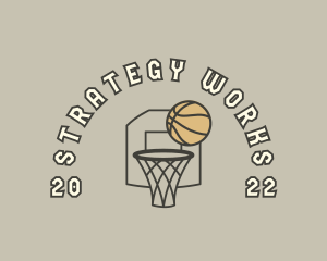 Basketball Sports Game logo design