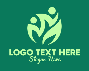 Fresh - Green Healthy Community logo design