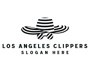 Accessory - Stripes Fashion Hat logo design