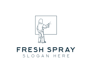 Spray Graffiti Artist logo design