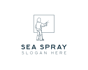 Spray Graffiti Artist logo design