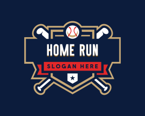 Baseball - Baseball League Shield logo design