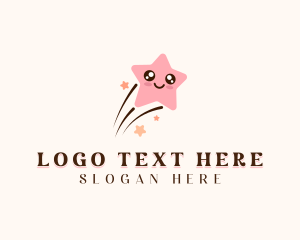 Cute - Cosmic Shooting Star logo design