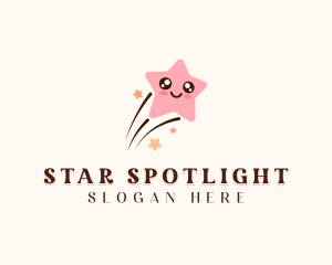 Cosmic Shooting Star  logo design