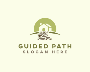 Path - House Path Yard Landscaping logo design