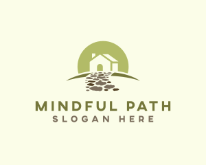 House Path Yard Landscaping logo design