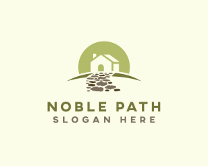 House Path Yard Landscaping logo design