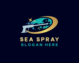 Pressure Wash Cleaning  logo design