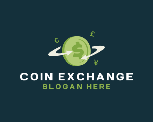 Currency - Currency Exchange Coin logo design
