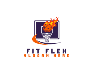 Workout - Basketball Training Workout logo design
