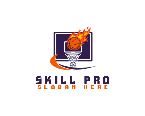 Training - Basketball Training Workout logo design