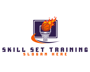 Training - Basketball Training Workout logo design