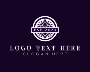 Flower Floral Boutique Logo