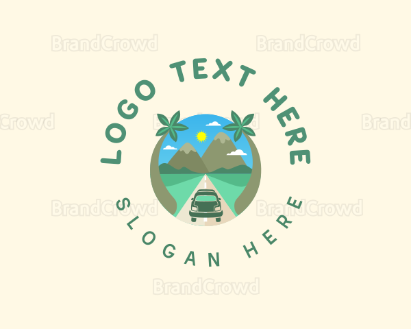 Road Trip Adventure Logo