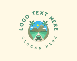 Tracker - Road Trip Adventure logo design