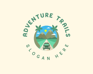 Road Trip Adventure logo design