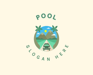 Resort - Road Trip Adventure logo design
