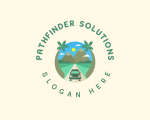 Road Trip Adventure logo design