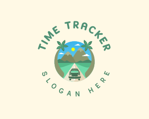 Road Trip Adventure logo design