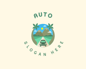 Geography - Road Trip Adventure logo design