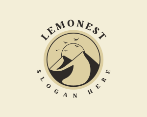 Desert - Outdoor Camping Mountain logo design