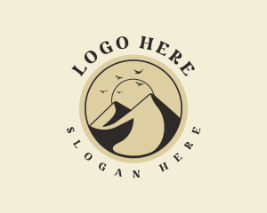 Dune - Outdoor Camping Mountain logo design