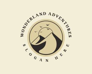 Outdoor Camping Mountain logo design