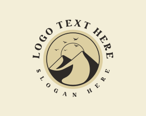 Dune - Outdoor Camping Mountain logo design