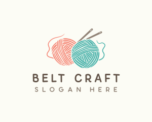 Knit Yarn Craft logo design