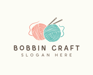 Knit Yarn Craft logo design