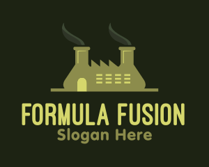 Formula - Lab Flask Factory logo design