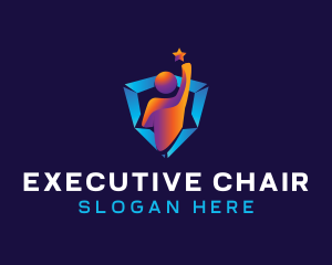 Chairman - Star People Leader logo design