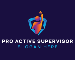 Supervisor - Star People Leader logo design