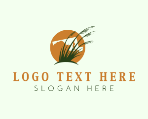 Gardening - Maryland Beach Grass logo design