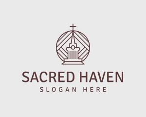 Church Worship Center logo design