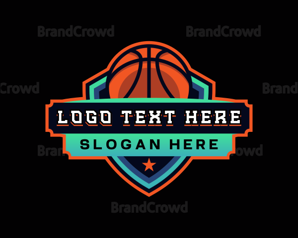 Basketball League Sports Logo