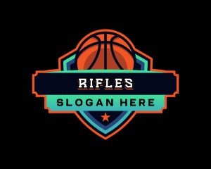 Basketball League Sports Logo