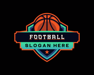 Field - Basketball League Sports logo design