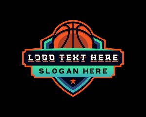 Basketball League Sports Logo